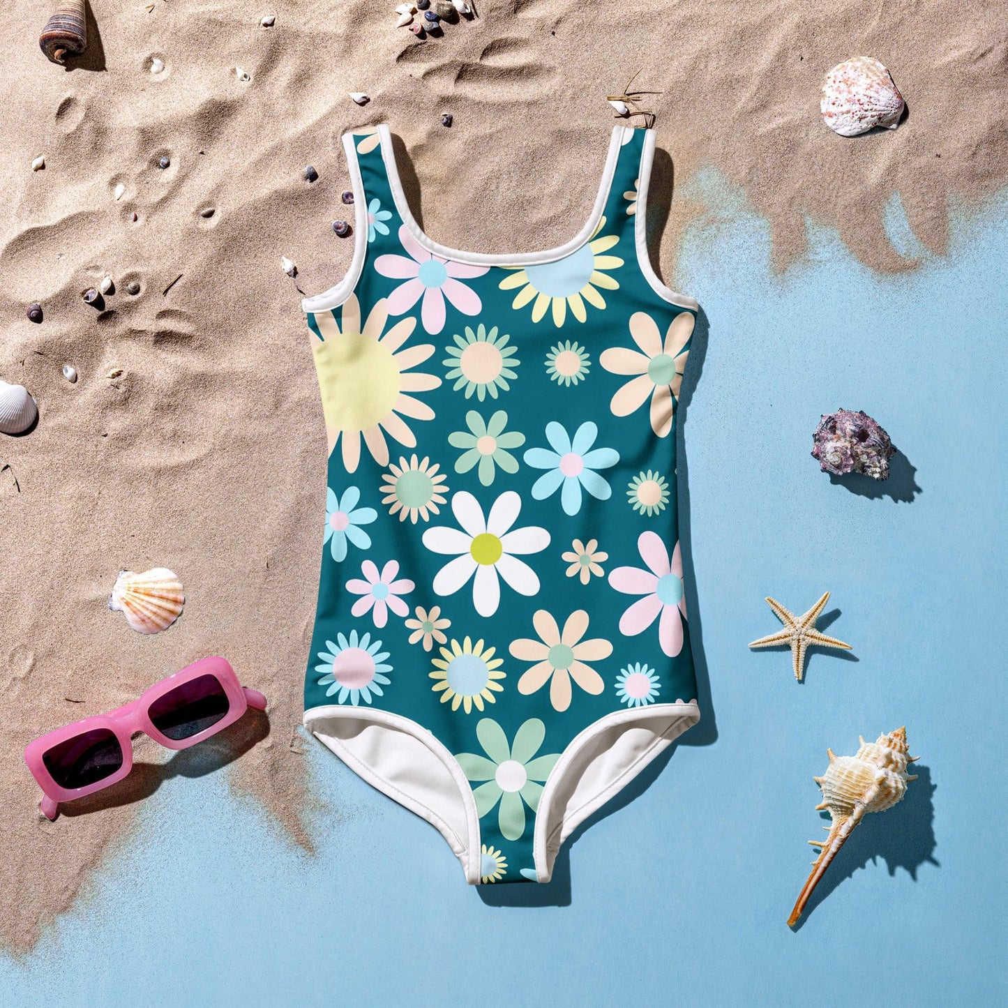 All-Over Print Kids Swimsuit - AwRans Clothing