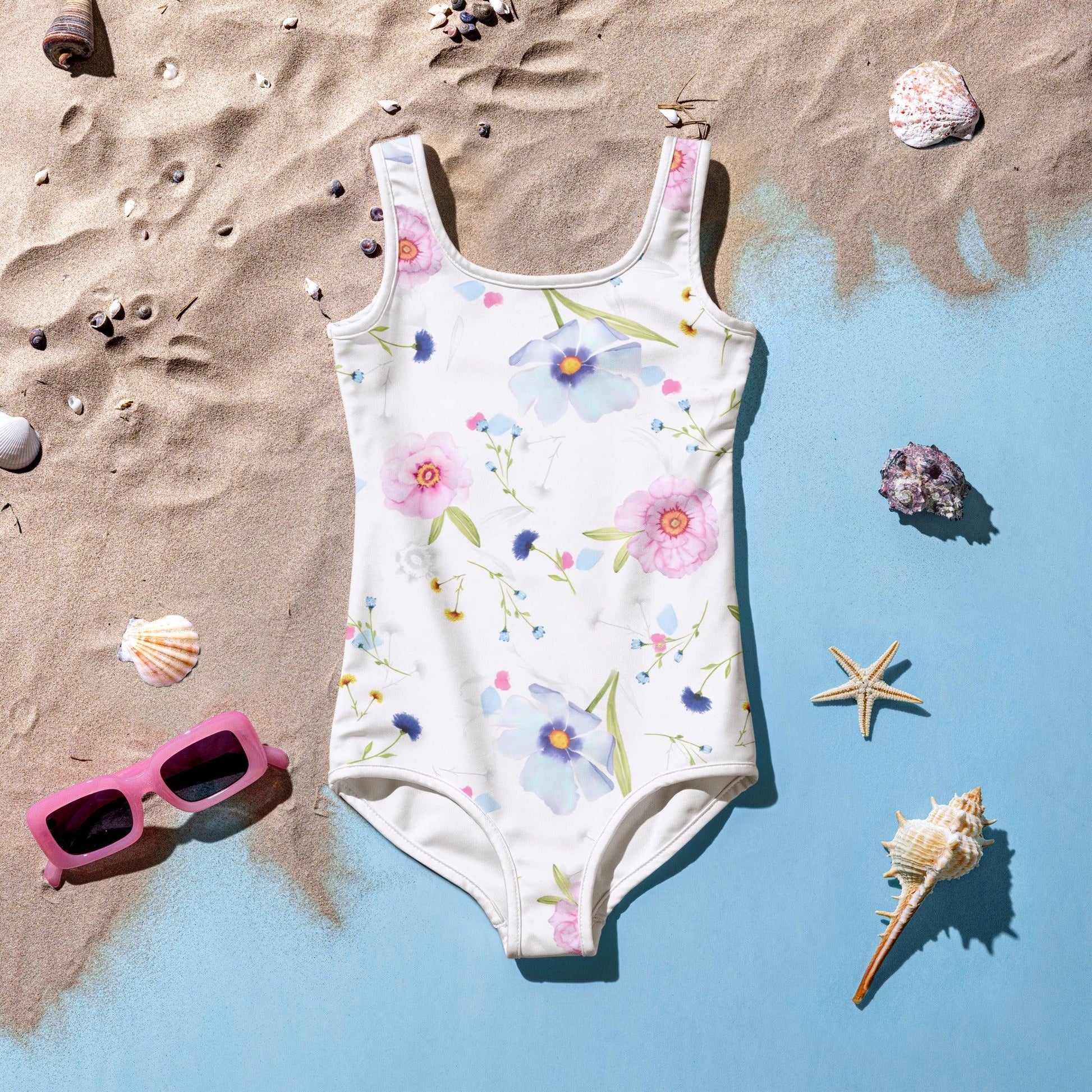 All-Over Print Kids Swimsuit - AwRans Clothing