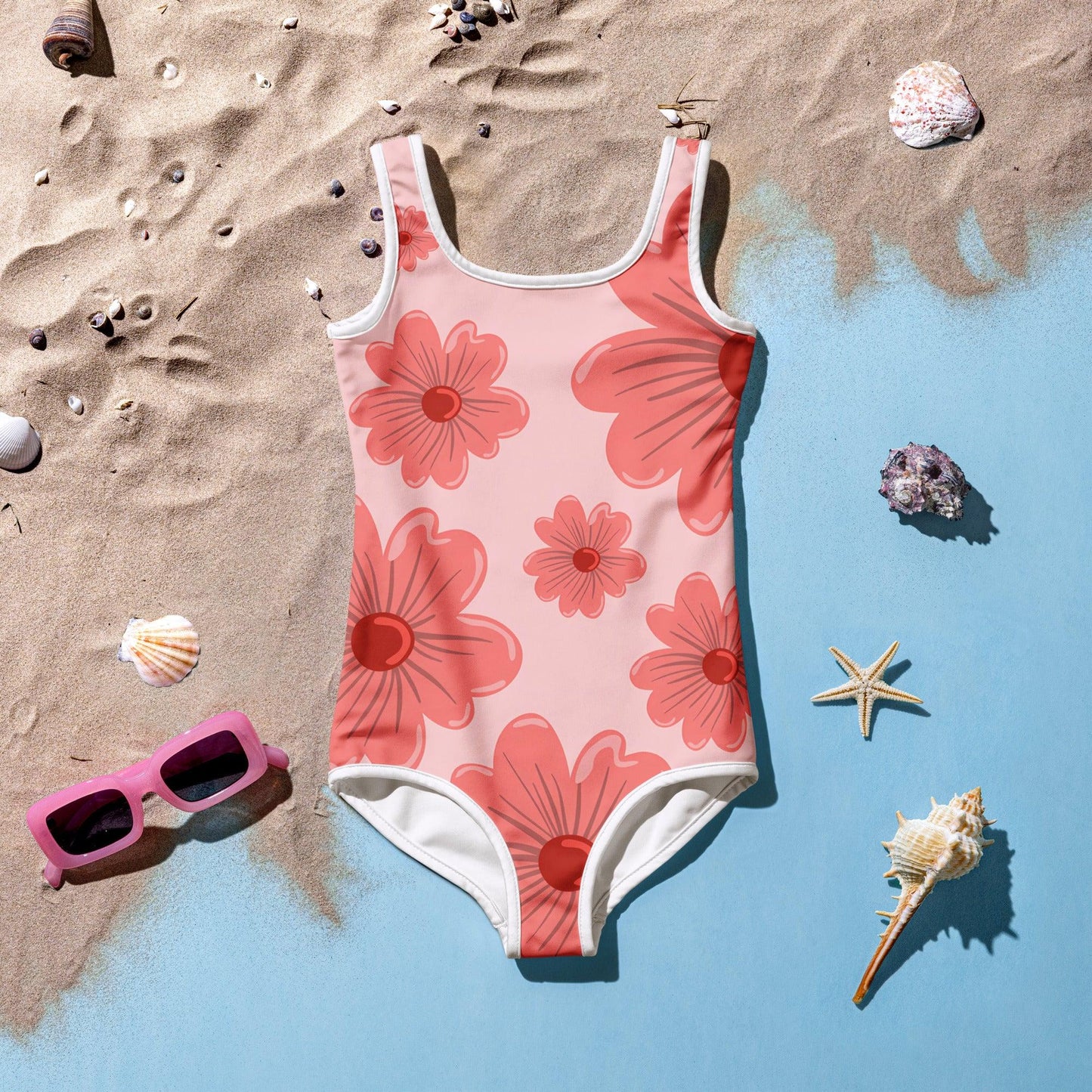 All-Over Print Kids Swimsuit - AwRans Clothing