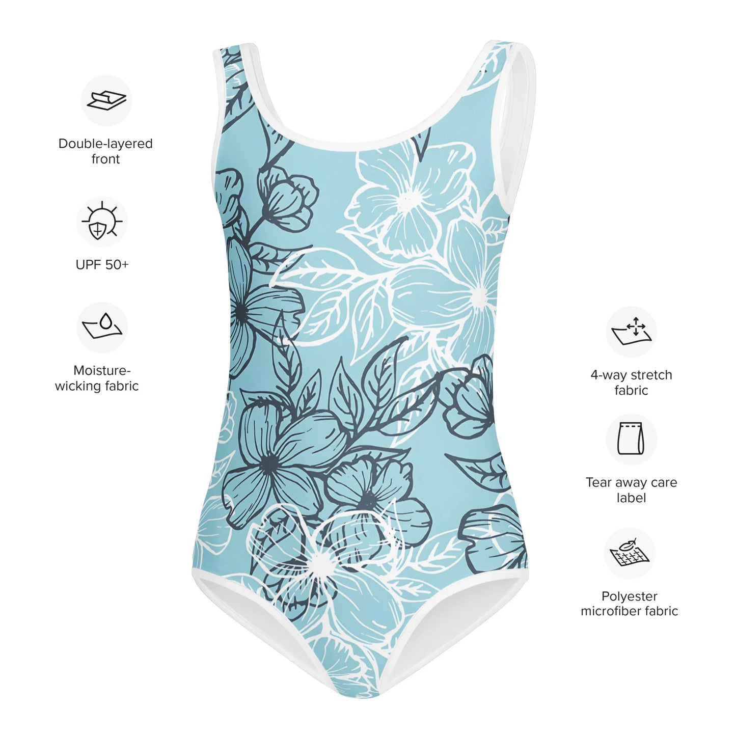 All-Over Print Kids Swimsuit - AwRans Clothing