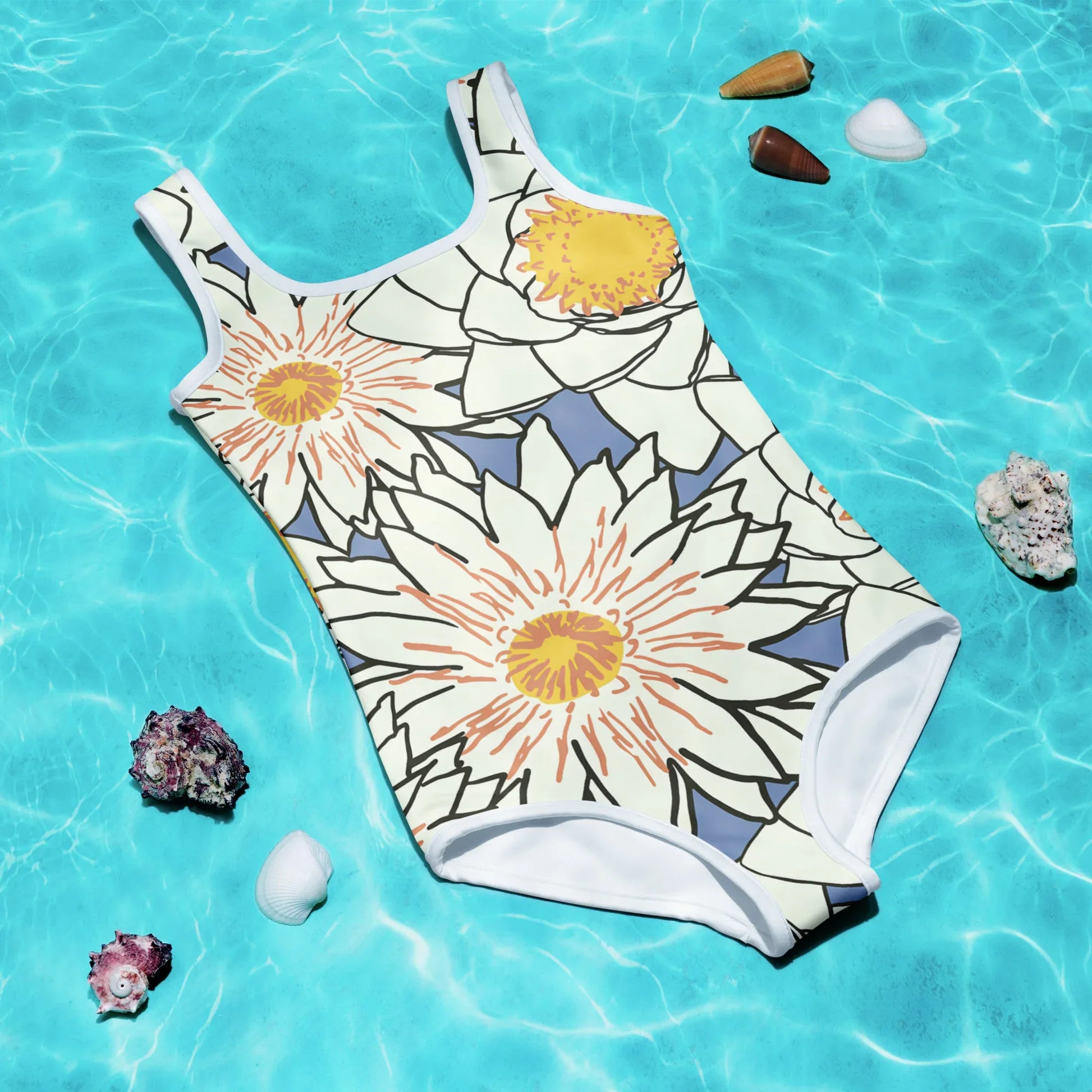 All-Over Print Kids Swimsuit - AwRans Clothing