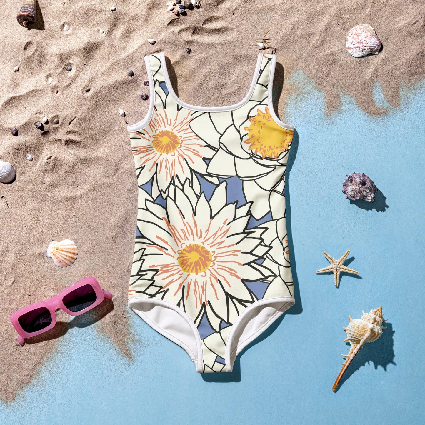 All-Over Print Kids Swimsuit - AwRans Clothing