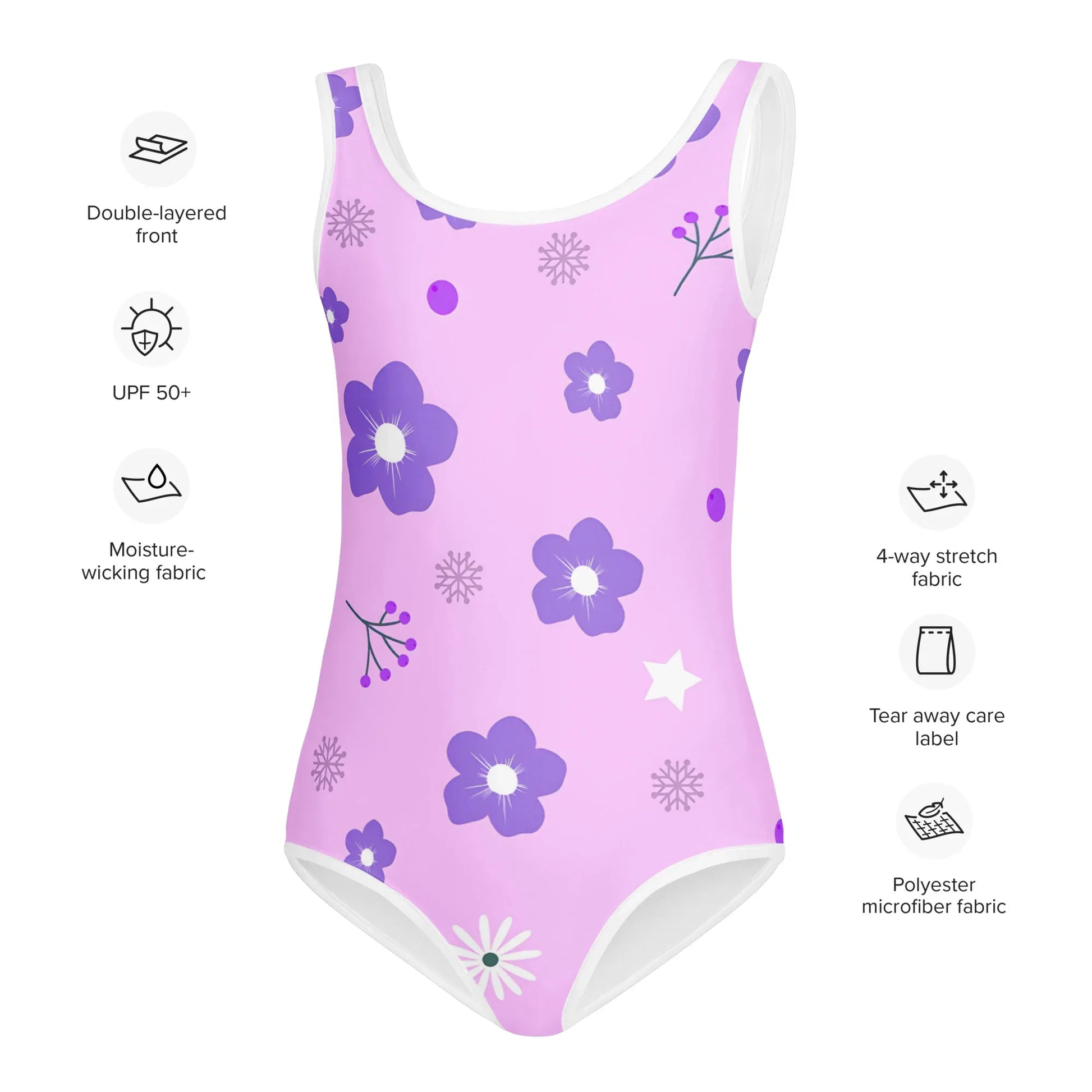 All-Over Print Kids Swimsuit - AwRans Clothing