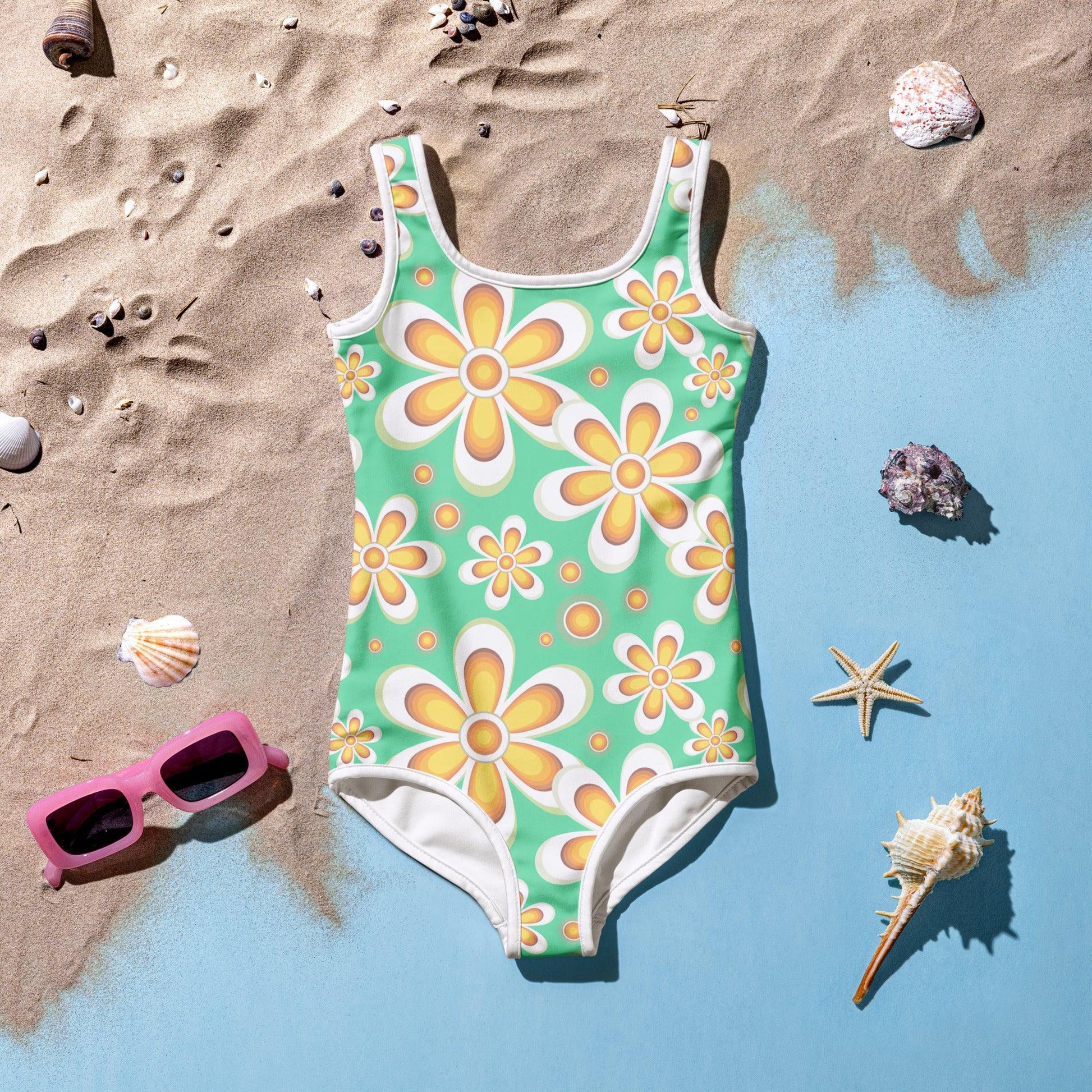 All-Over Print Kids Swimsuit - AwRans Clothing