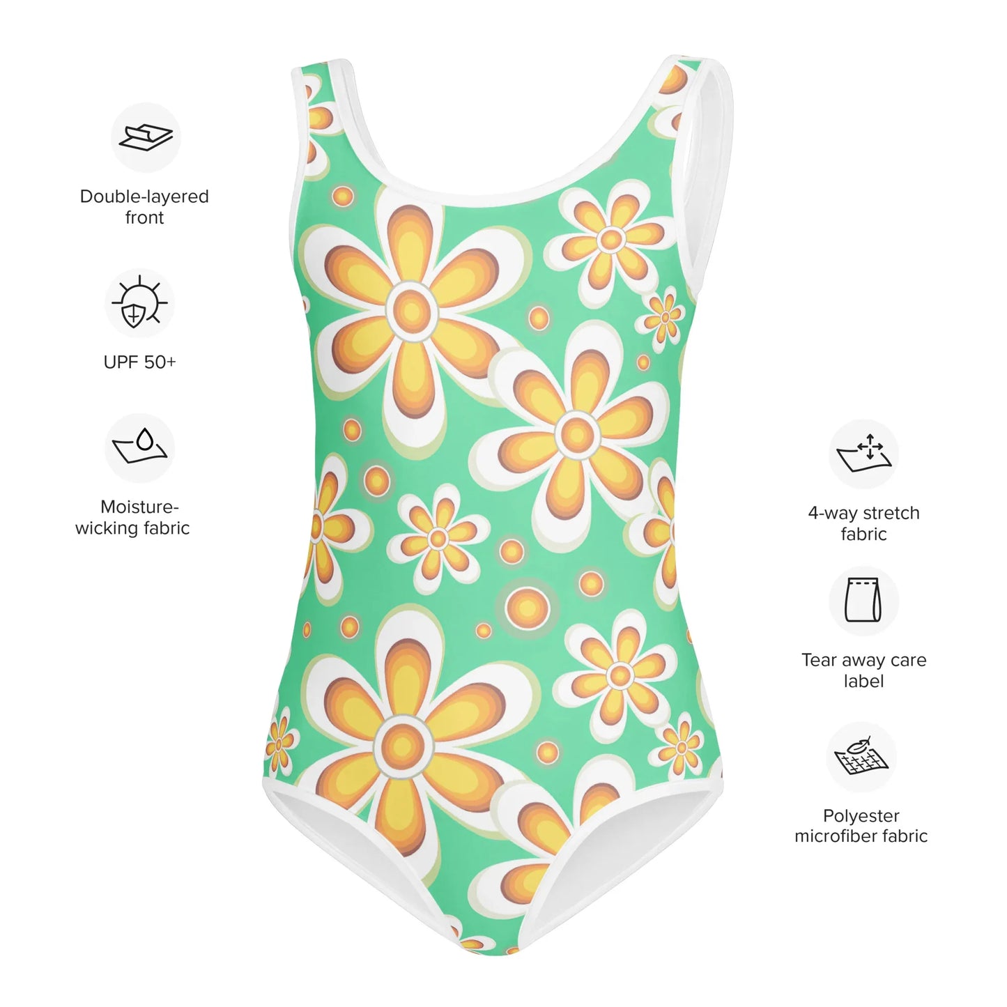 All-Over Print Kids Swimsuit - AwRans Clothing