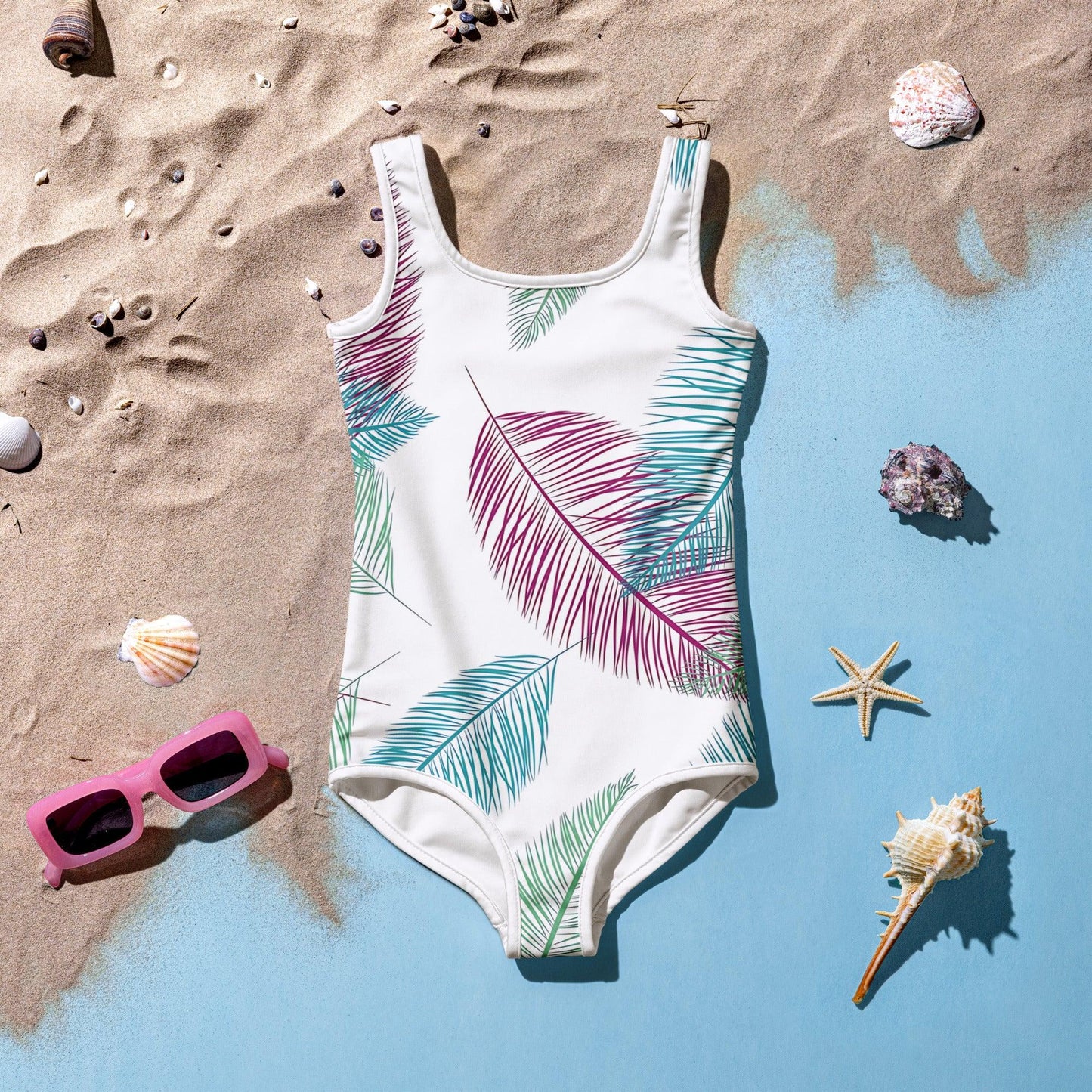 All-Over Print Kids Swimsuit - AwRans Clothing