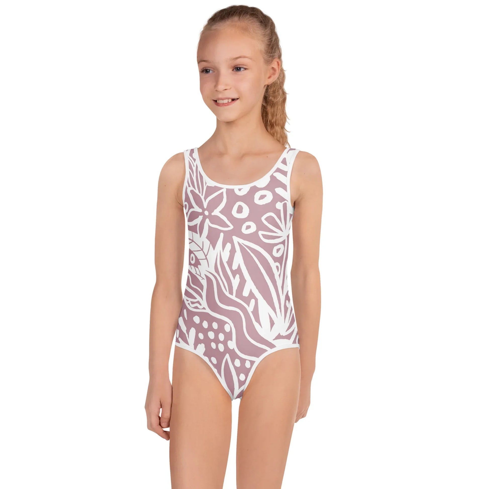 All-Over Print Kids Swimsuit - AwRans Clothing