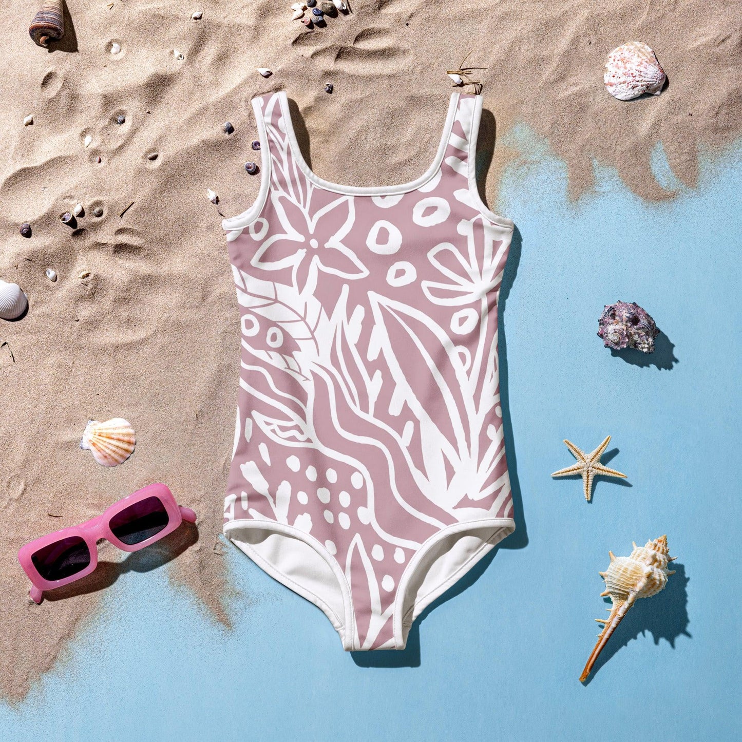 All-Over Print Kids Swimsuit - AwRans Clothing