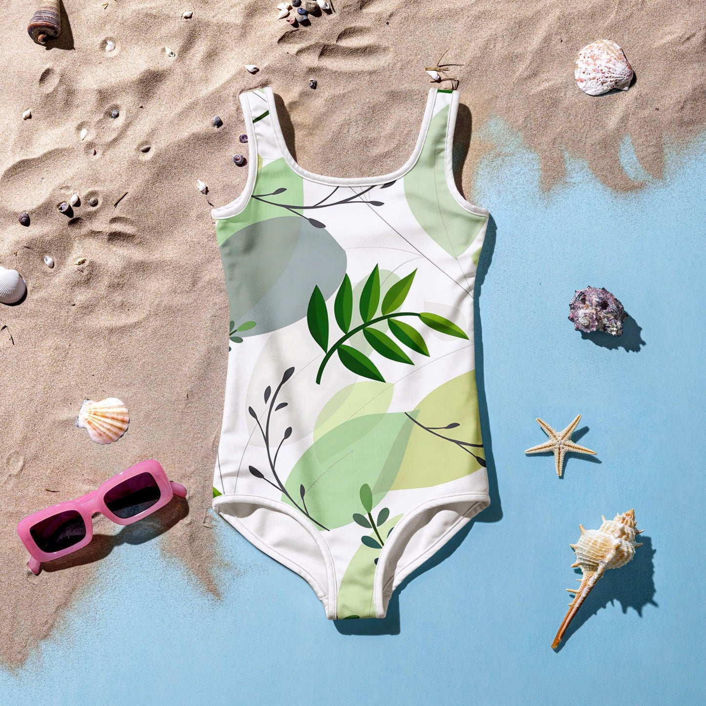 All-Over Print Kids Swimsuit - AwRans Clothing
