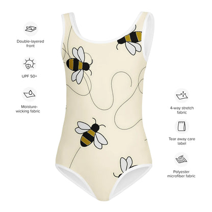 All-Over Print Kids Swimsuit - AwRans Clothing