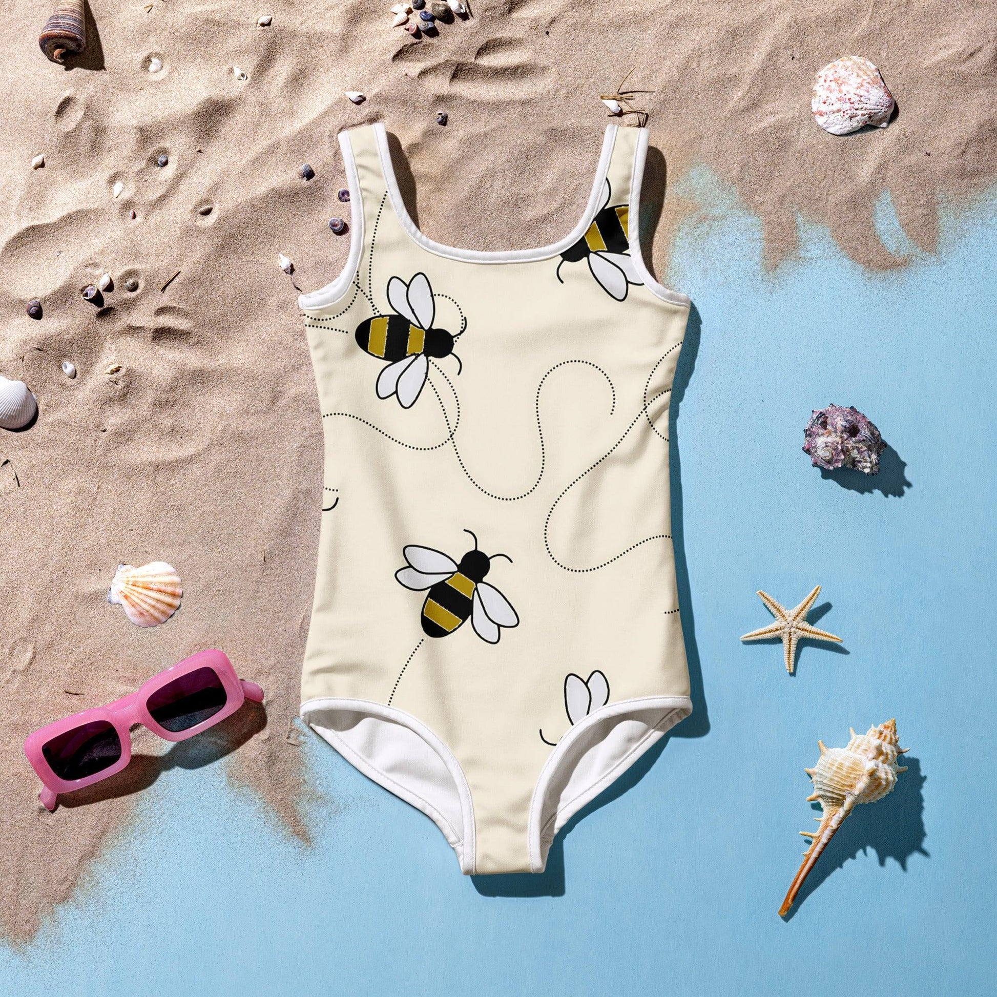 All-Over Print Kids Swimsuit - AwRans Clothing
