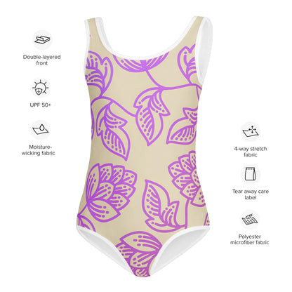 All-Over Print Kids Swimsuit - AwRans Clothing