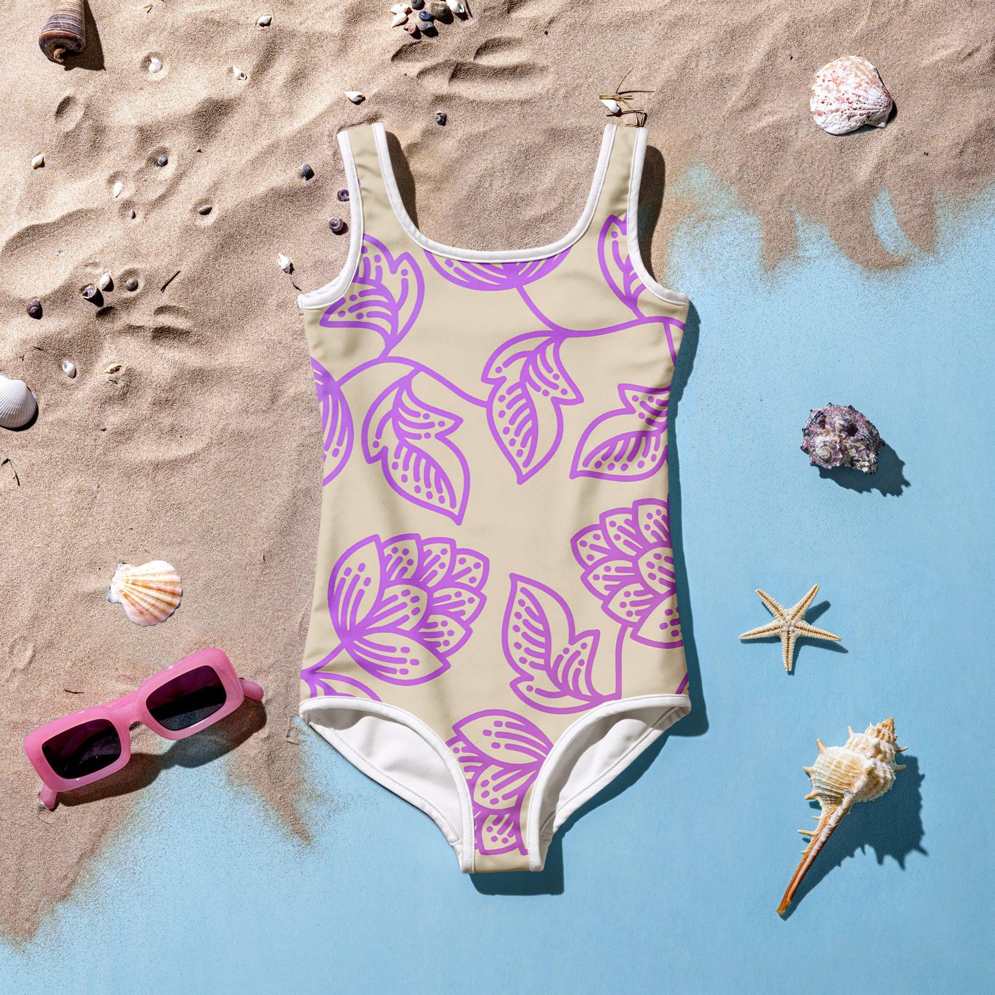 All-Over Print Kids Swimsuit - AwRans Clothing