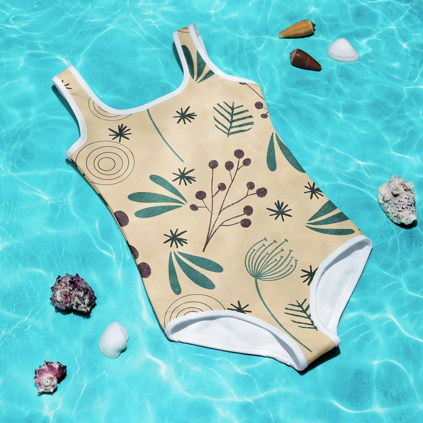 All-Over Print Kids Swimsuit - AwRans Clothing