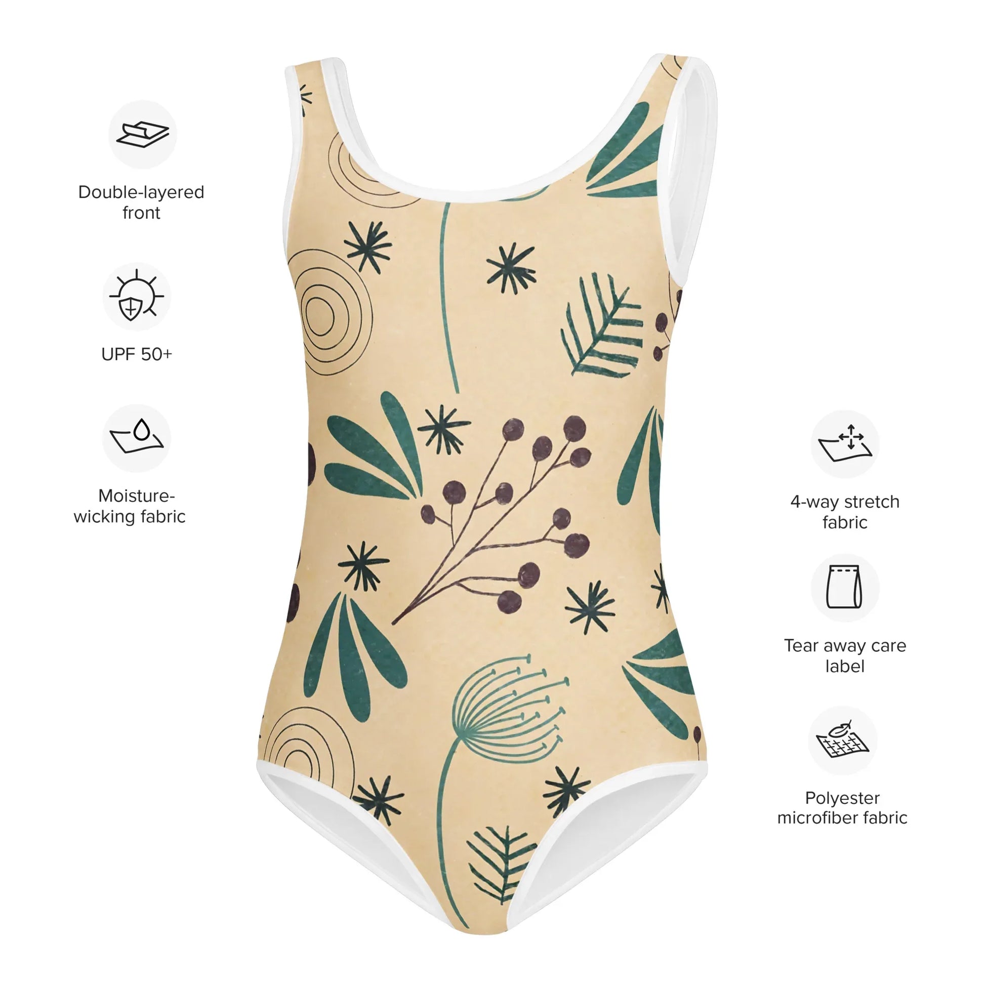 All-Over Print Kids Swimsuit - AwRans Clothing