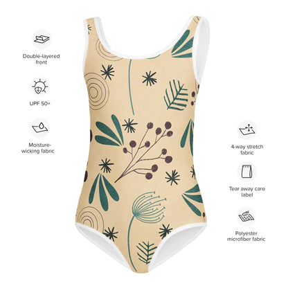 All-Over Print Kids Swimsuit - AwRans Clothing