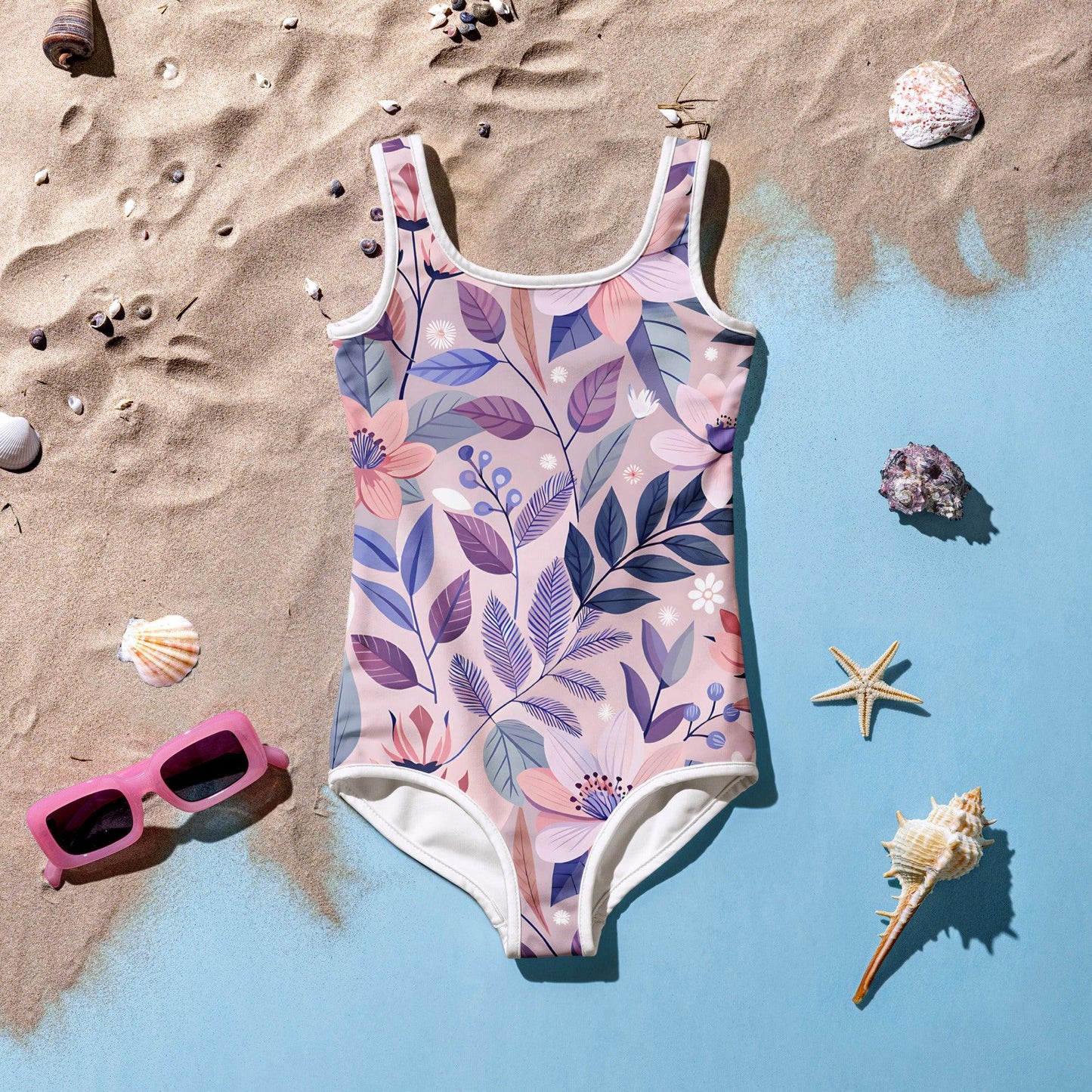All-Over Print Kids Swimsuit - AwRans Clothing