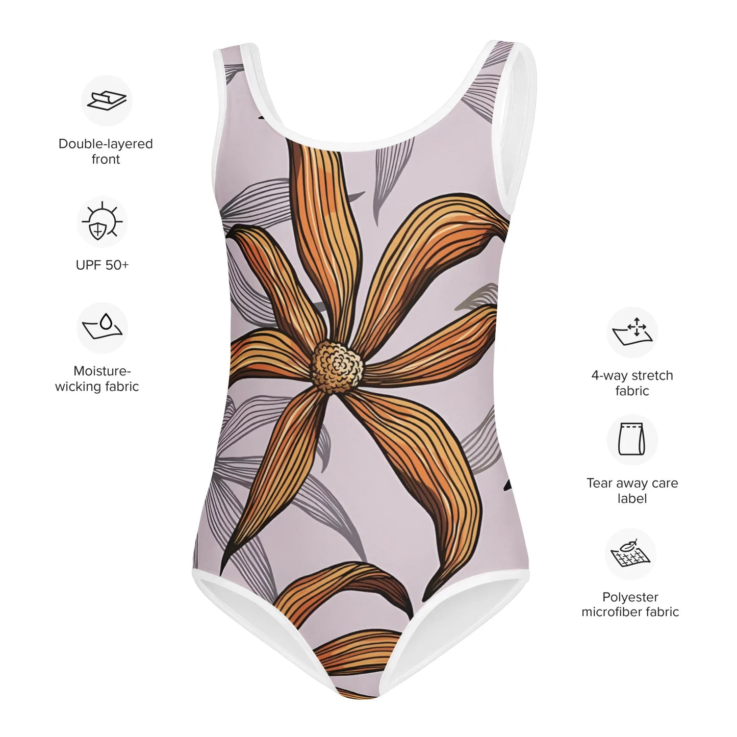 All-Over Print Kids Swimsuit - AwRans Clothing
