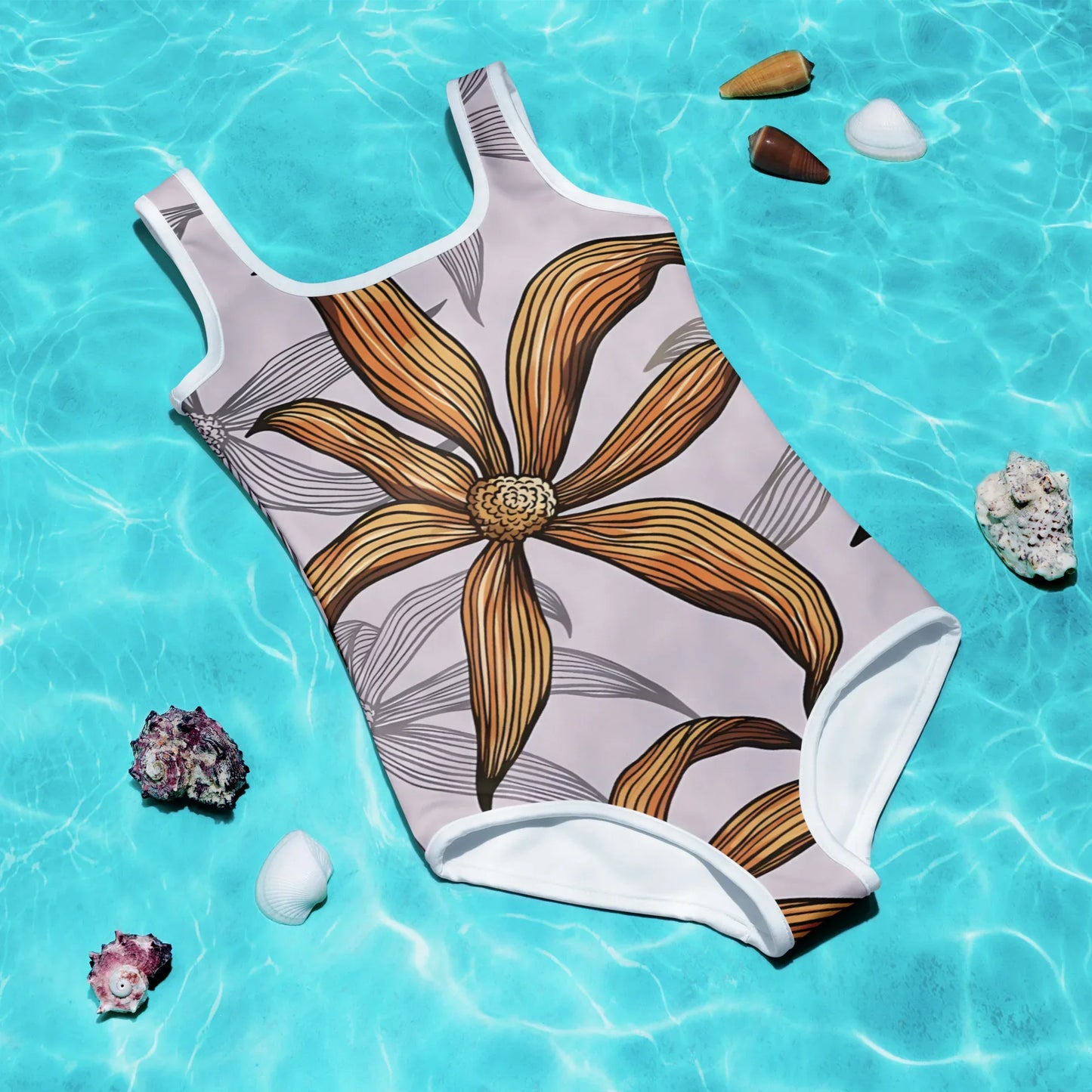 All-Over Print Kids Swimsuit - AwRans Clothing