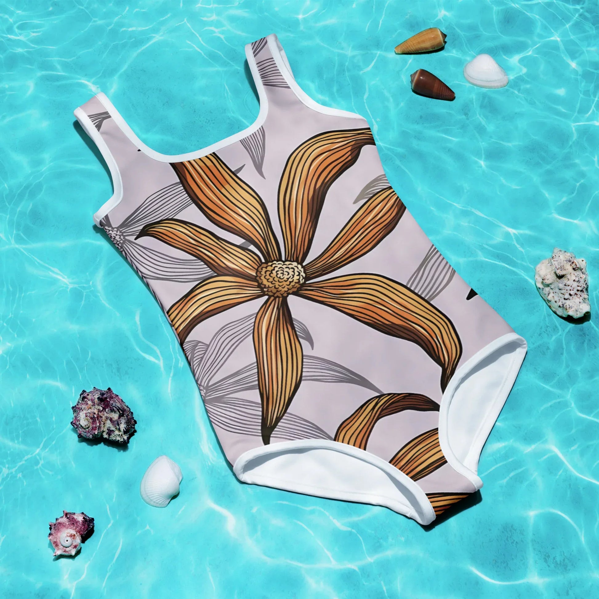 All-Over Print Kids Swimsuit - AwRans Clothing