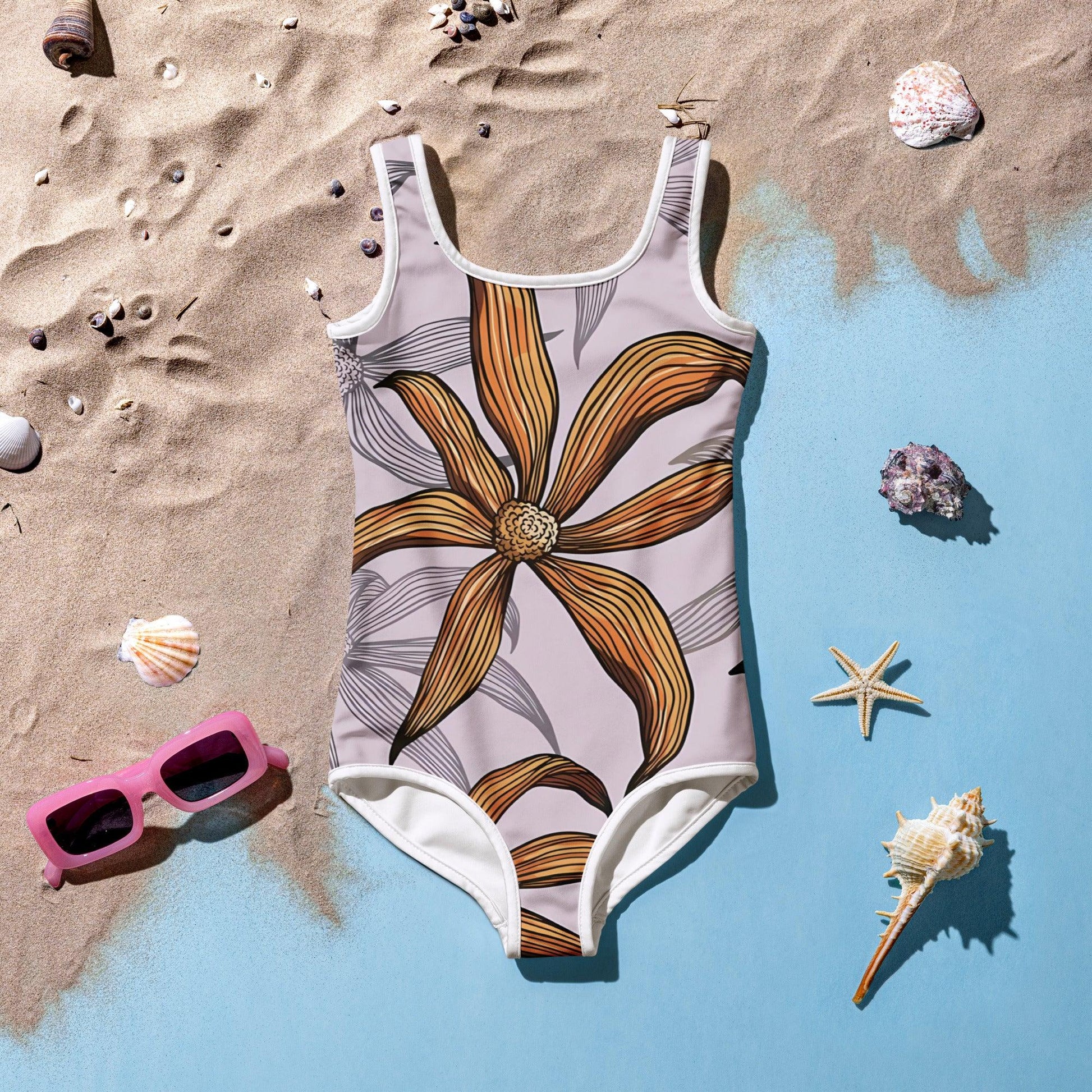 All-Over Print Kids Swimsuit - AwRans Clothing