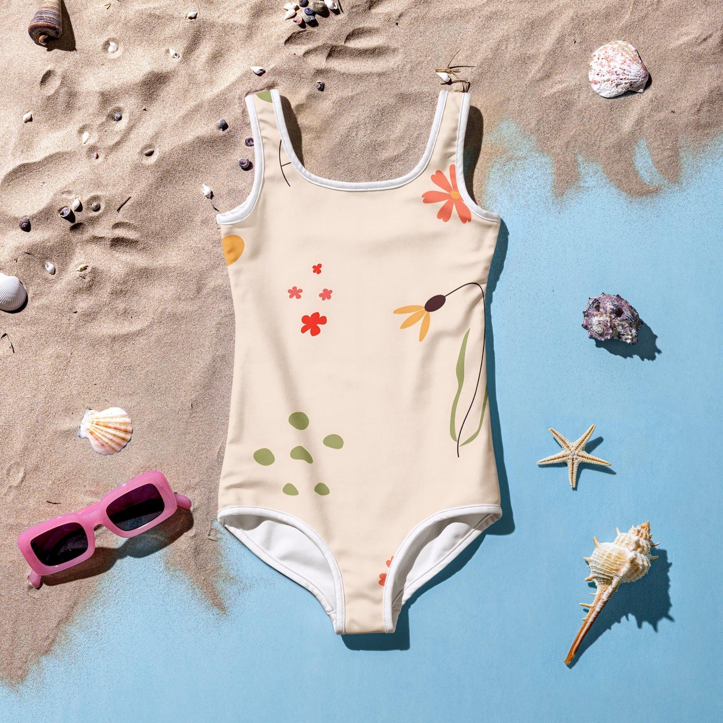 All-Over Print Kids Swimsuit - AwRans Clothing