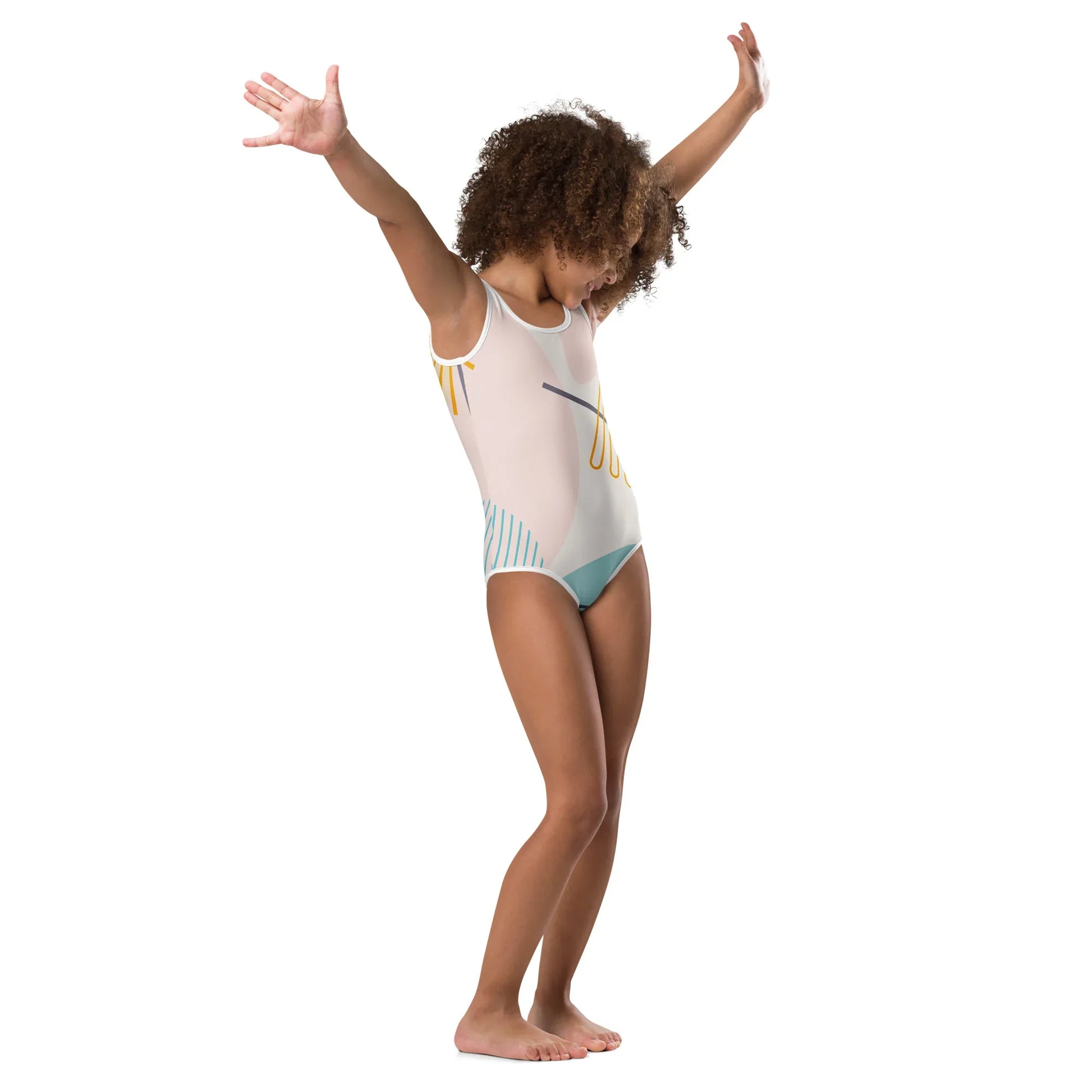 All-Over Print Kids Swimsuit - AwRans Clothing