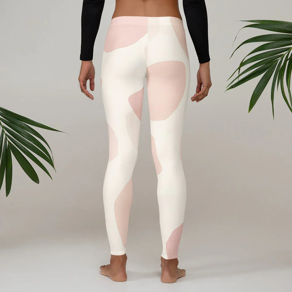 Leggings Leggings AwRans Clothing all-over-print-leggings-white-back-687e227b6707f
