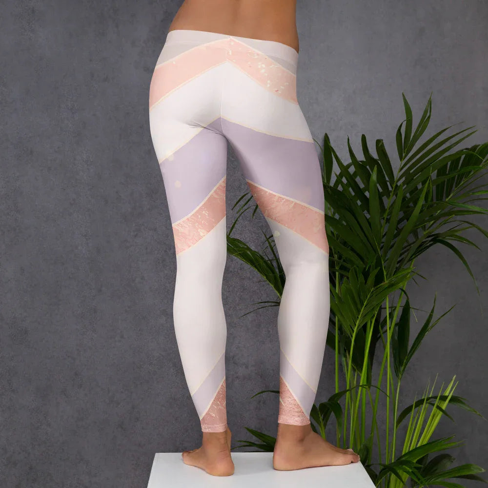 Leggings Leggings AwRans Clothing all-over-print-leggings-white-back-687e22b48705d