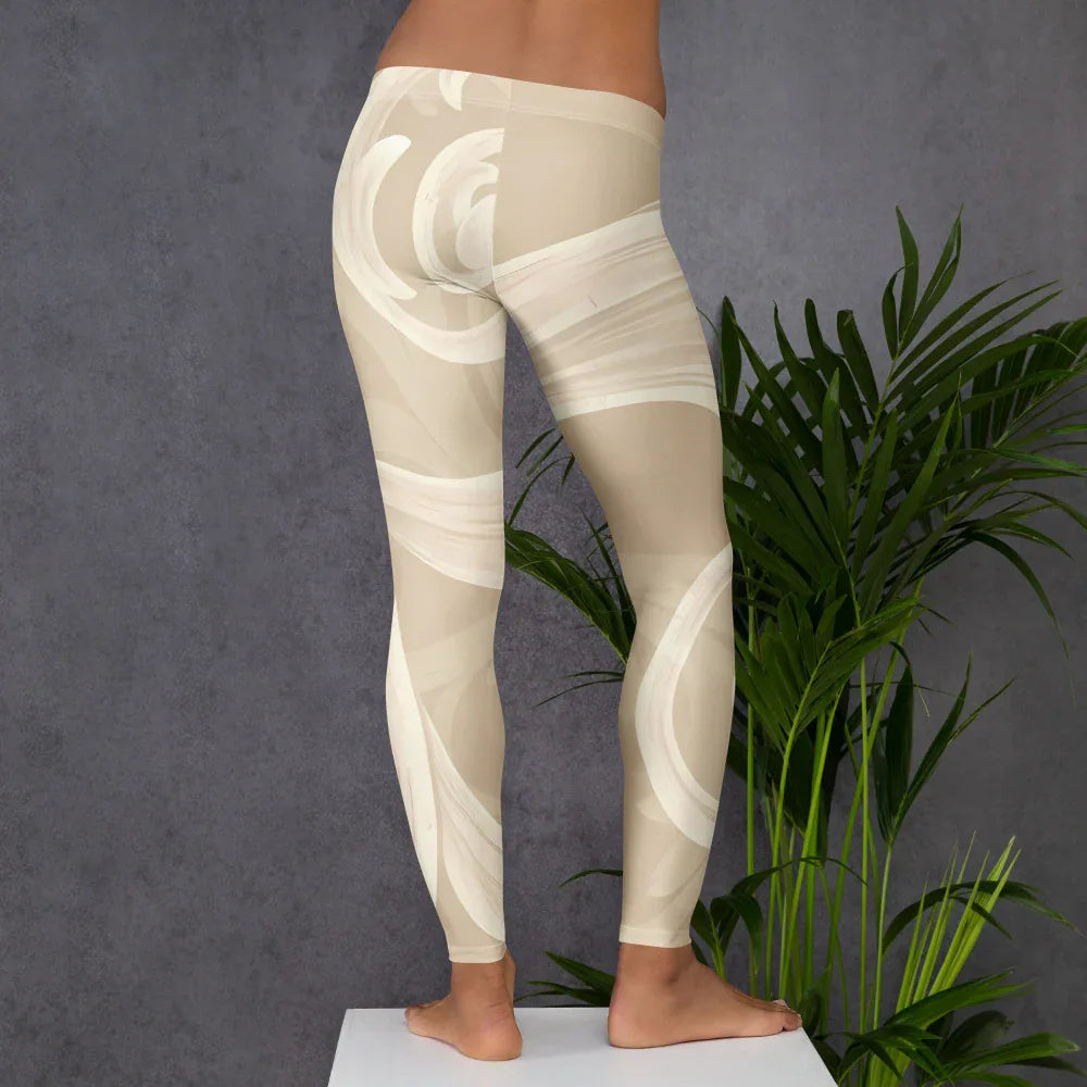 Leggings Leggings AwRans Clothing all-over-print-leggings-white-back-687e22edd23b8