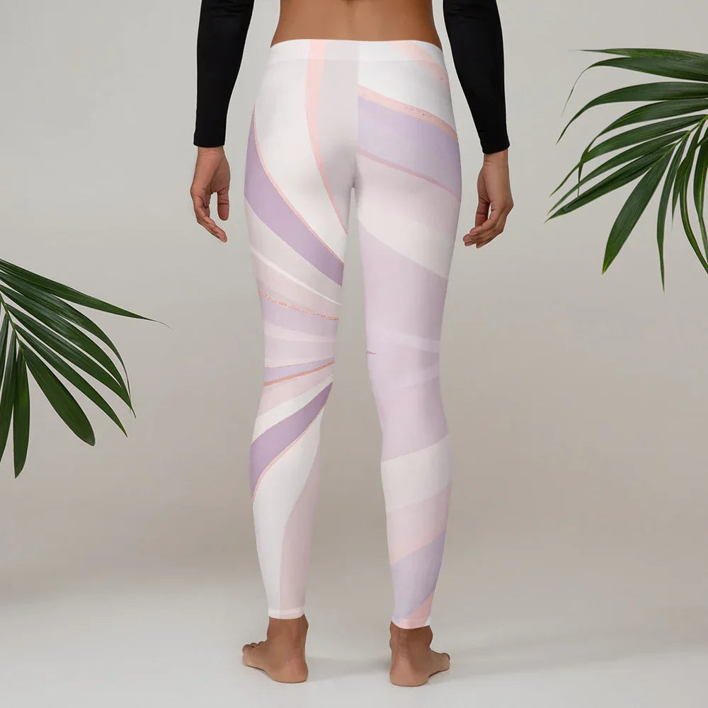 Leggings Leggings AwRans Clothing all-over-print-leggings-white-back-687e23243703f