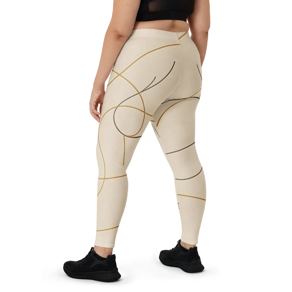 Leggings Leggings AwRans Clothing all-over-print-leggings-white-back-687e2397a7b07