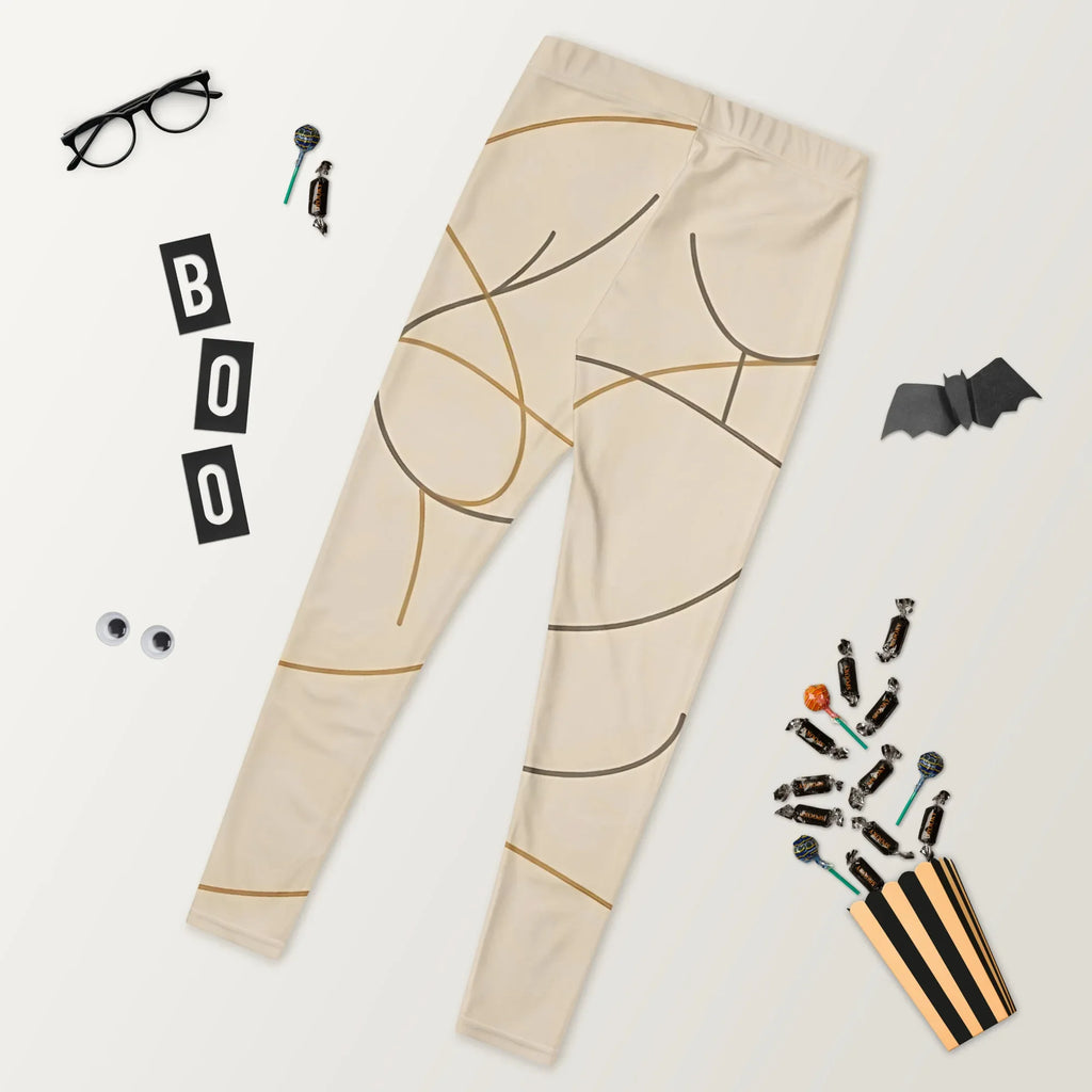 Leggings Leggings AwRans Clothing all-over-print-leggings-white-back-687e2397a8087