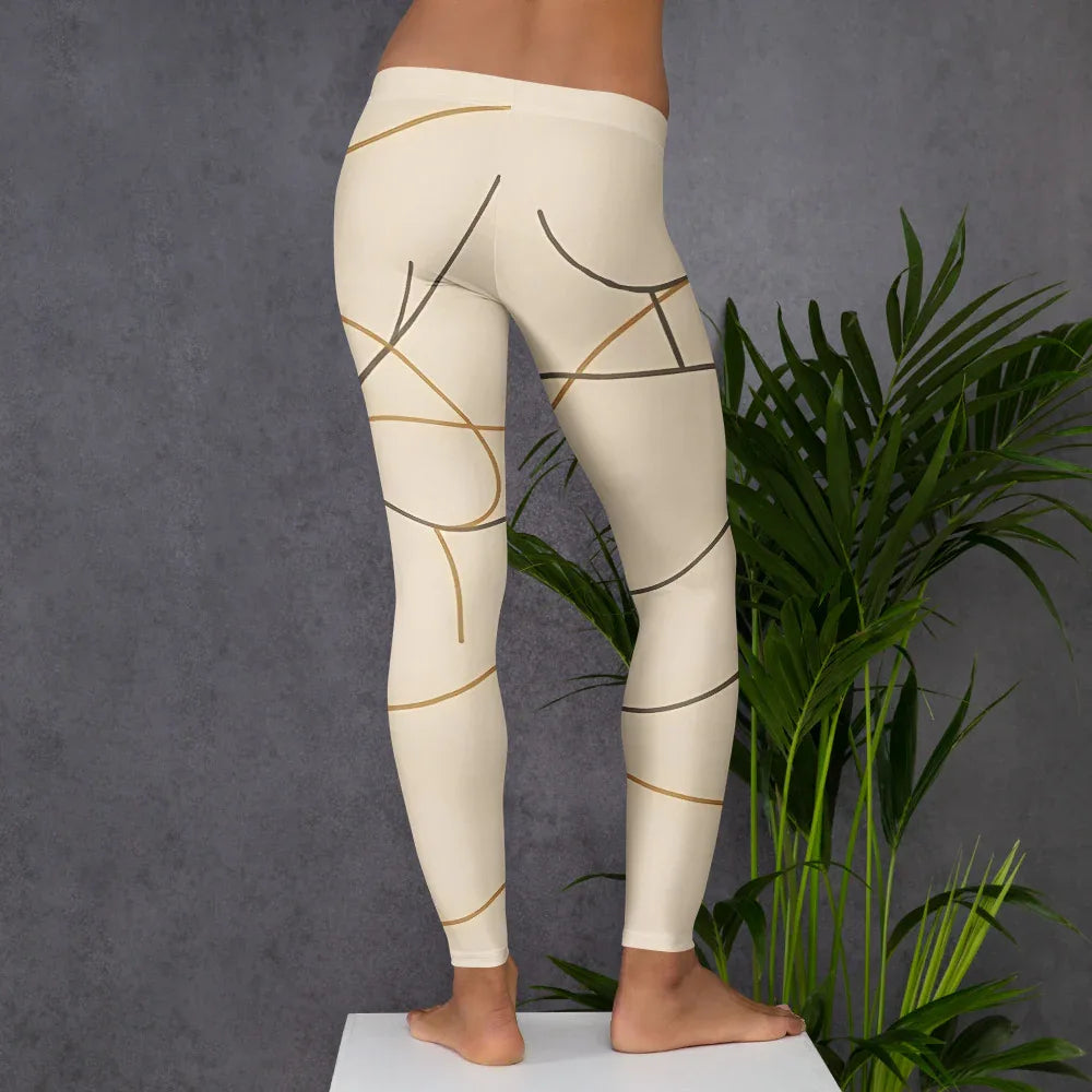Leggings Leggings AwRans Clothing all-over-print-leggings-white-back-687e2397a8a6c