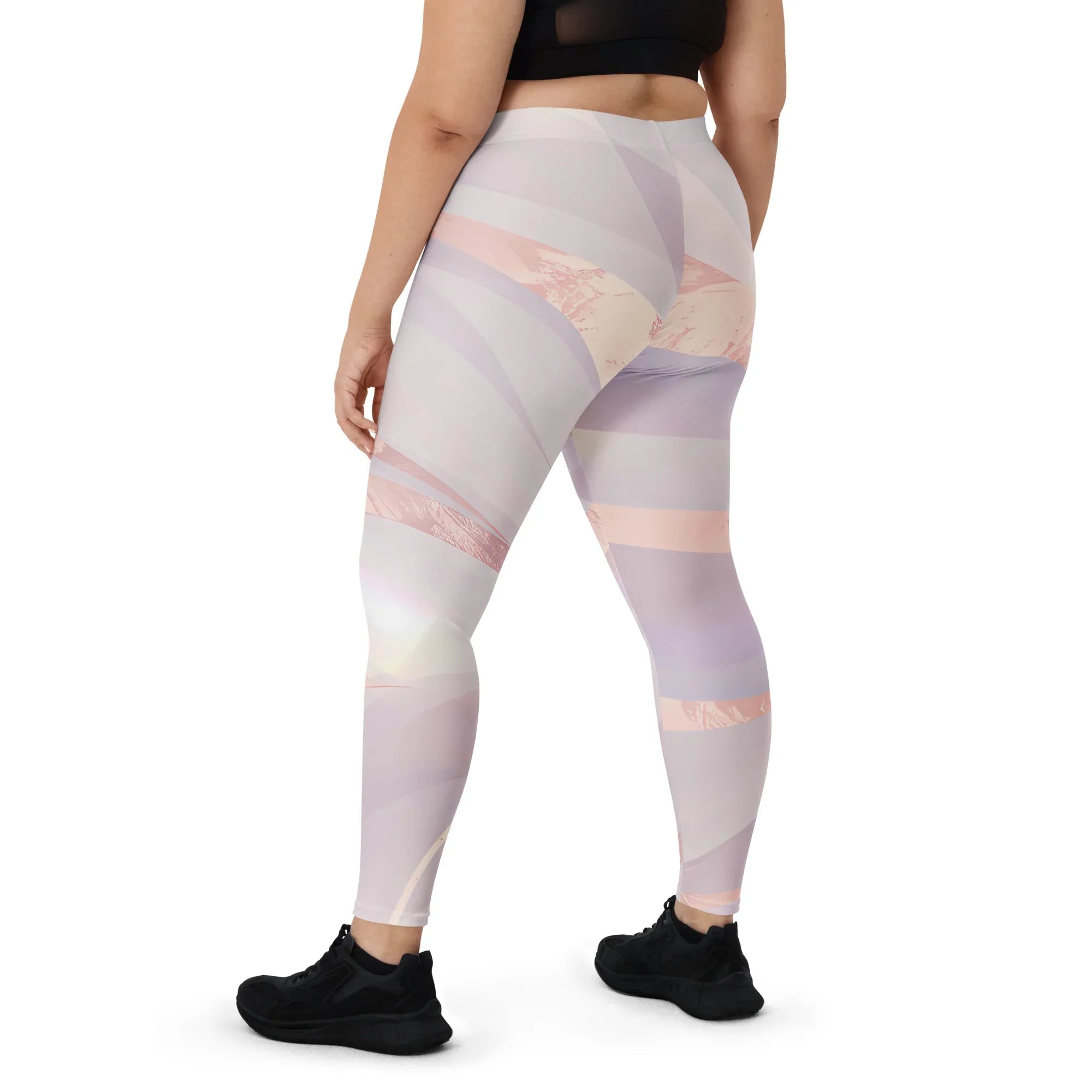 Leggings Leggings AwRans Clothing all-over-print-leggings-white-back-687e23d1aa590