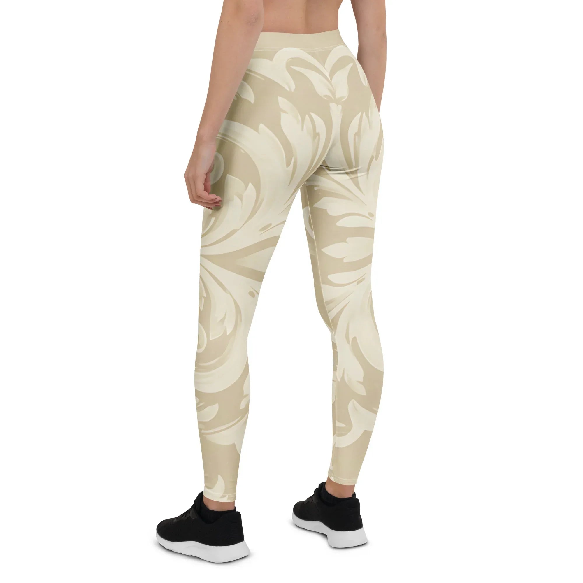 Leggings Leggings AwRans Clothing all-over-print-leggings-white-back-687f6c7937710
