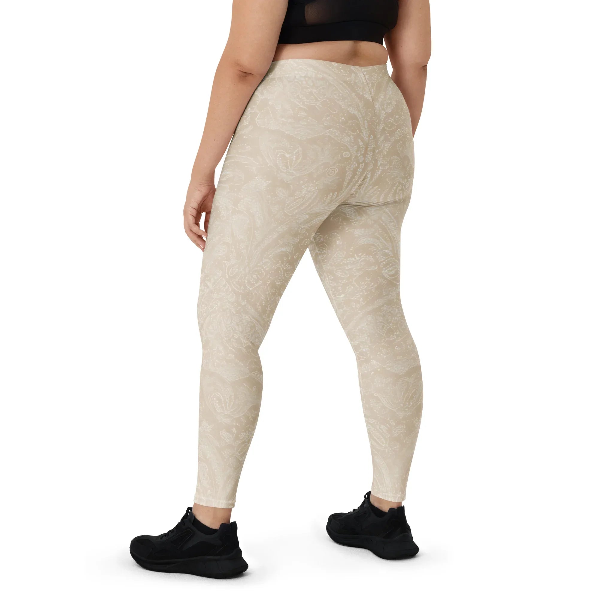Leggings Leggings AwRans Clothing all-over-print-leggings-white-back-687f6cb4a3cf2