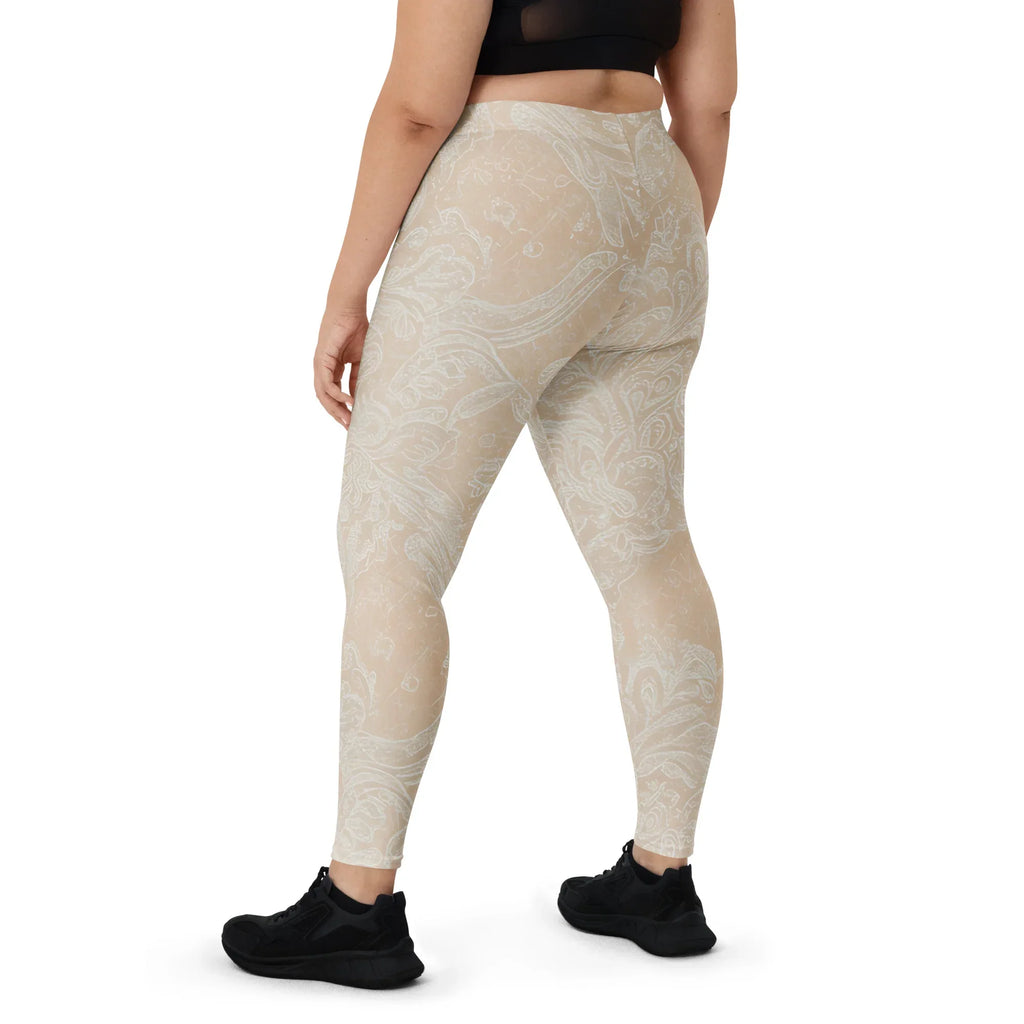 Leggings Leggings AwRans Clothing all-over-print-leggings-white-back-687f6ced84019