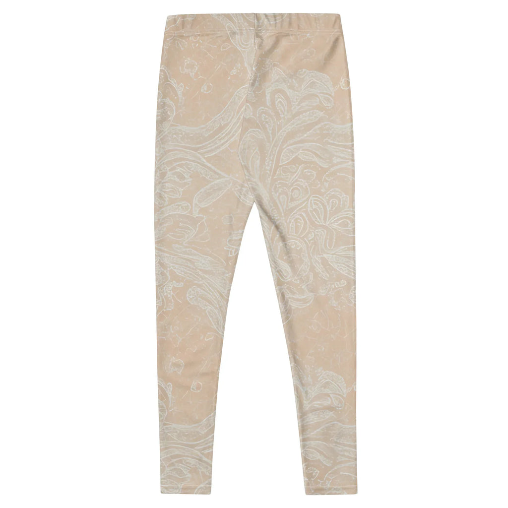Leggings Leggings AwRans Clothing all-over-print-leggings-white-back-687f6ced84310