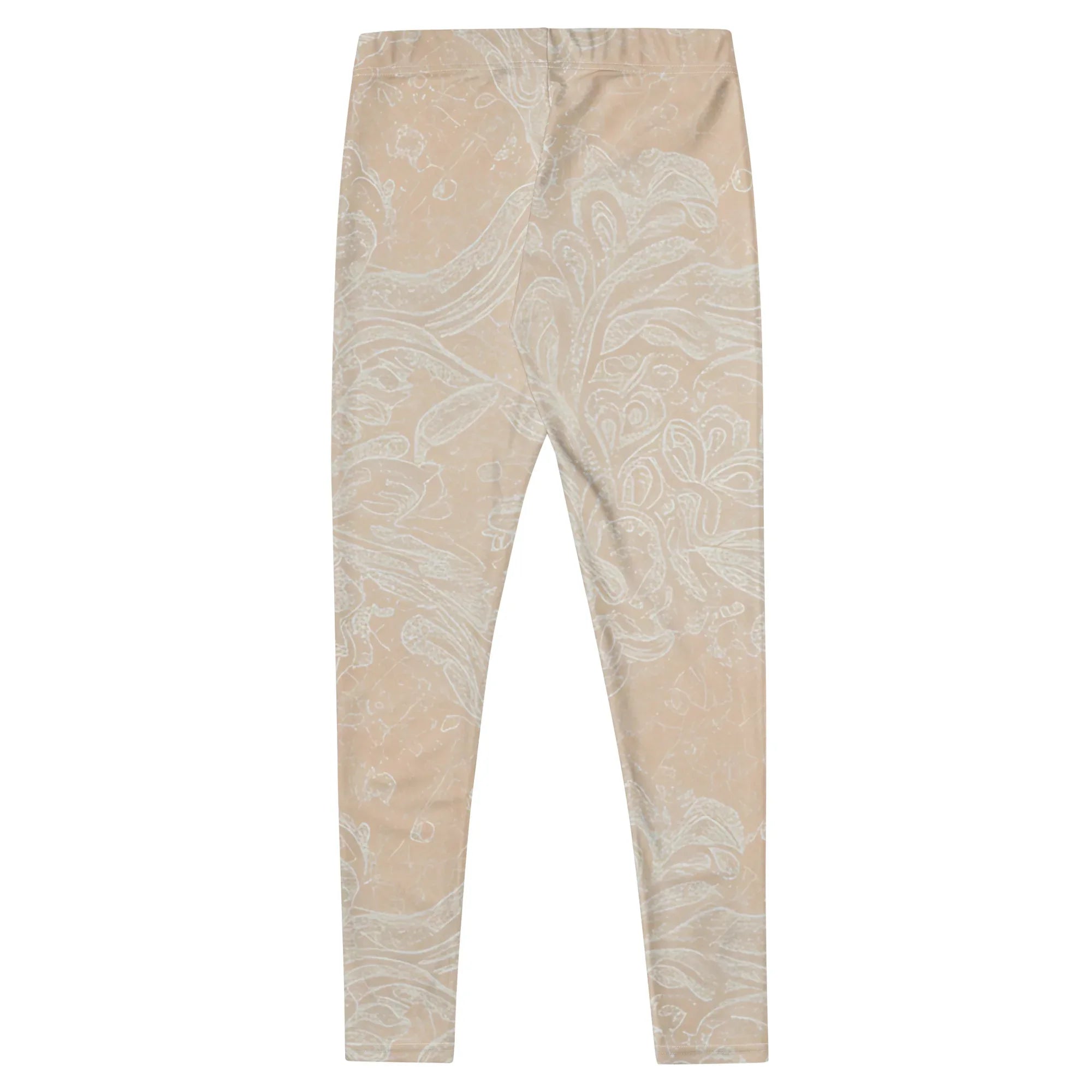 Leggings Leggings AwRans Clothing all-over-print-leggings-white-back-687f6ced84310