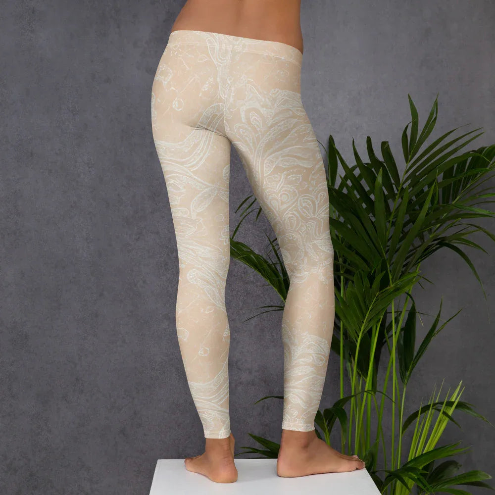 Leggings Leggings AwRans Clothing all-over-print-leggings-white-back-687f6ced84f57