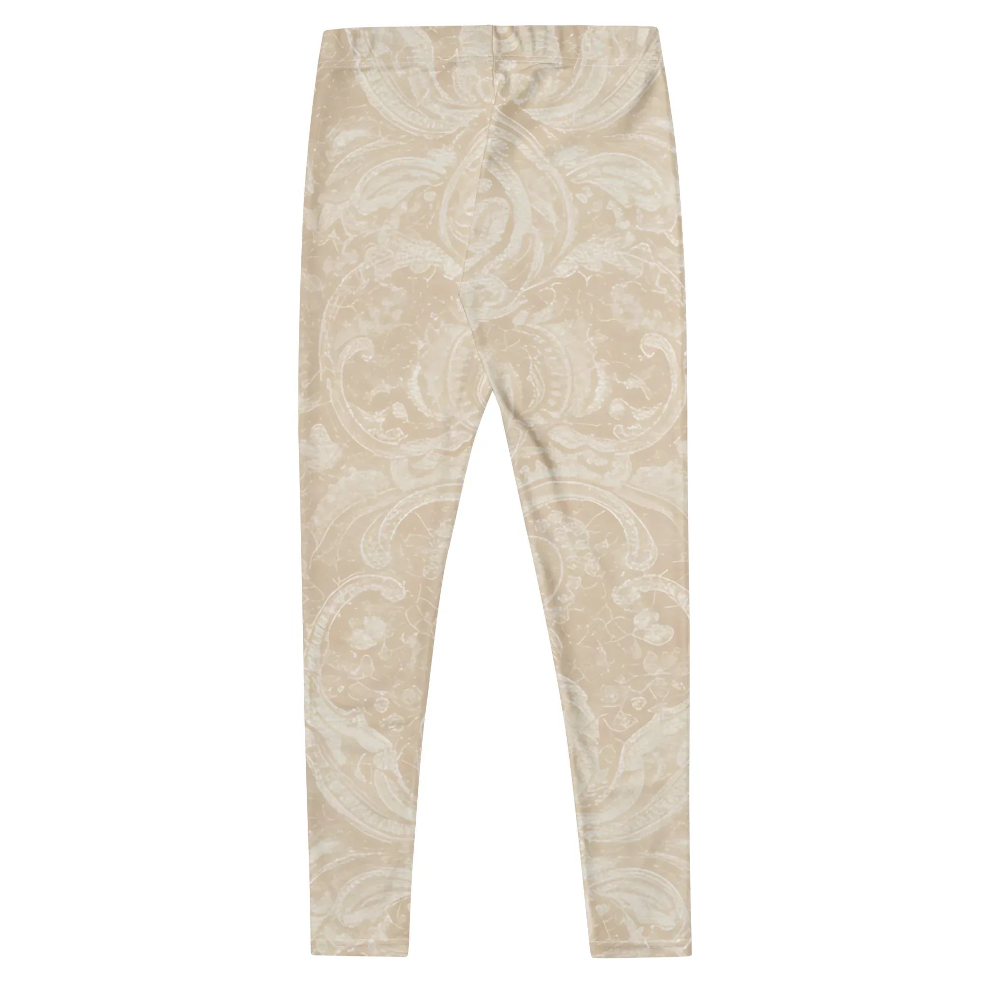 Leggings Leggings AwRans Clothing all-over-print-leggings-white-back-687f6d244e2ab