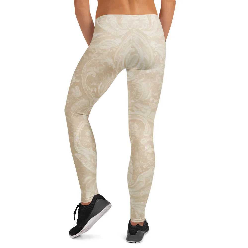 Leggings Leggings AwRans Clothing all-over-print-leggings-white-back-687f6d244ec1c