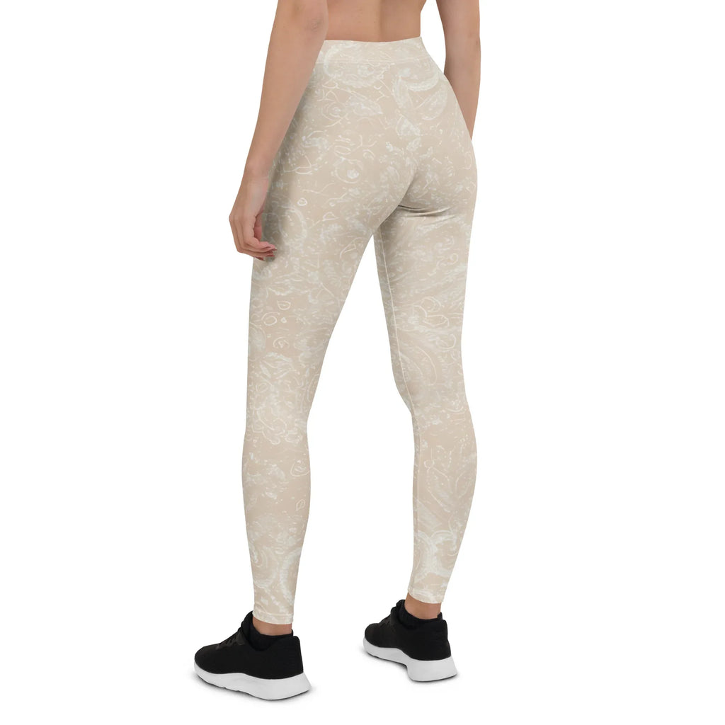 Leggings Leggings AwRans Clothing all-over-print-leggings-white-back-687f6d8003896