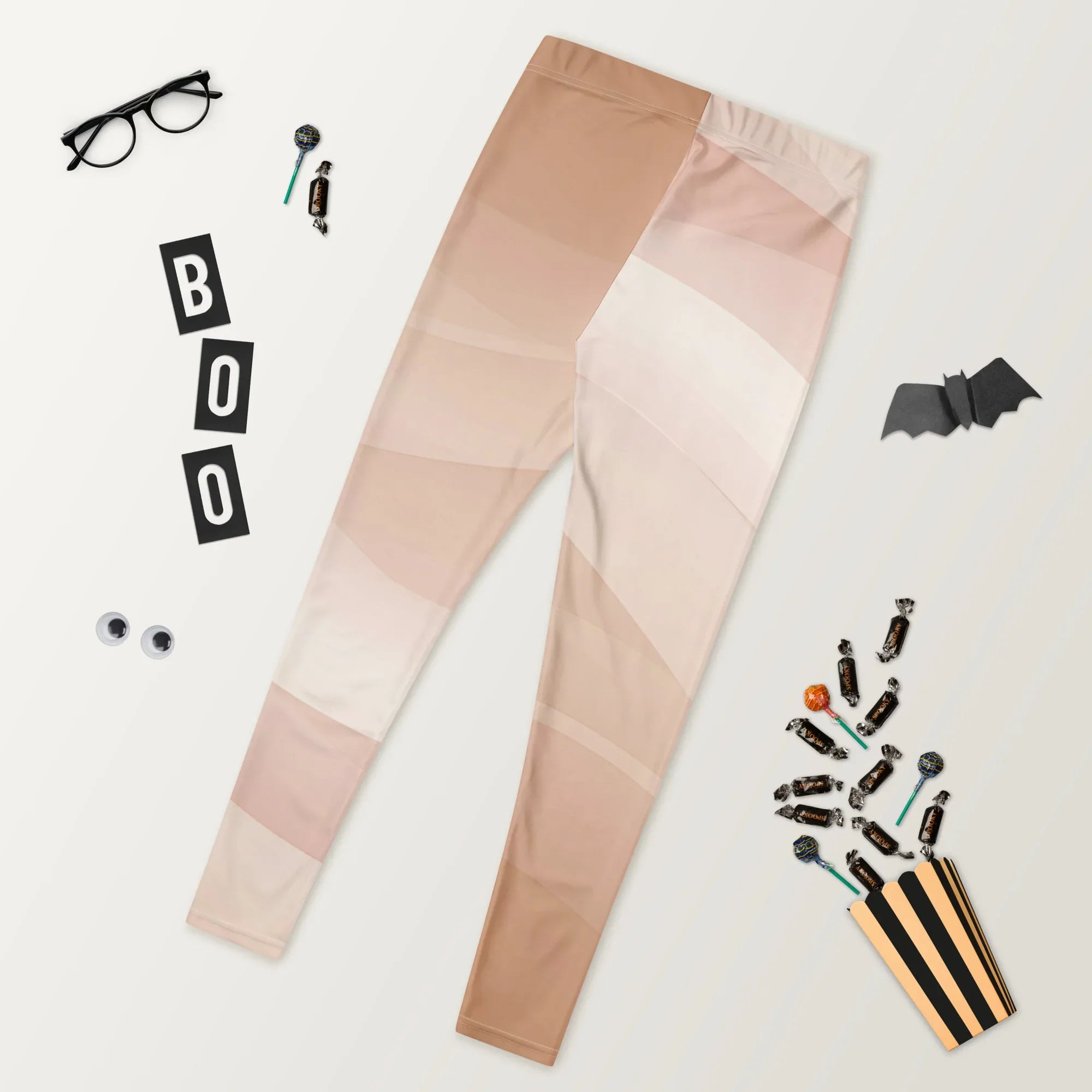 Leggings Leggings AwRans Clothing all-over-print-leggings-white-back-687f701c3dffb