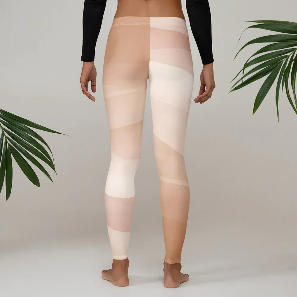 Leggings Leggings AwRans Clothing all-over-print-leggings-white-back-687f701c3f625