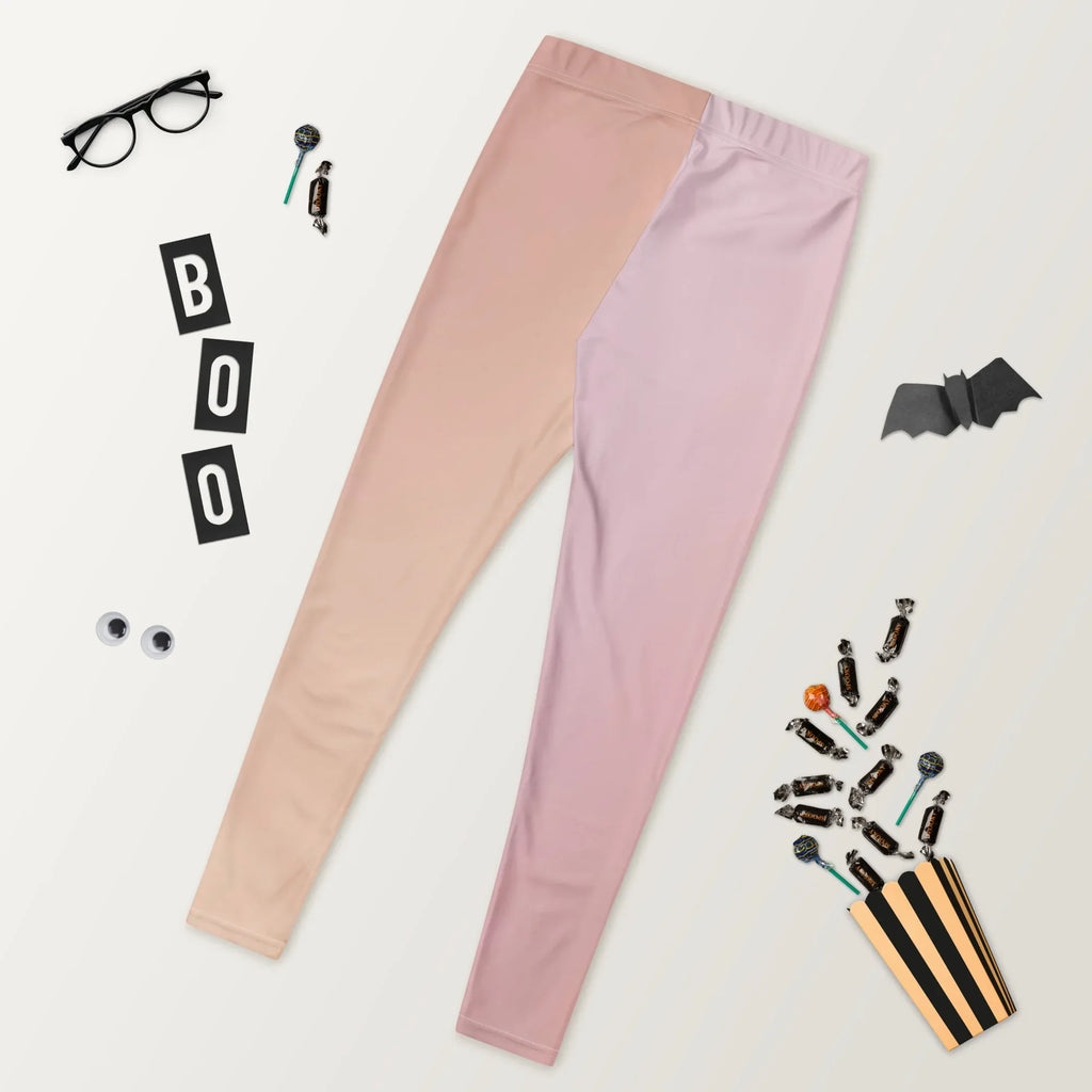 Leggings Leggings AwRans Clothing all-over-print-leggings-white-back-687f705e29652