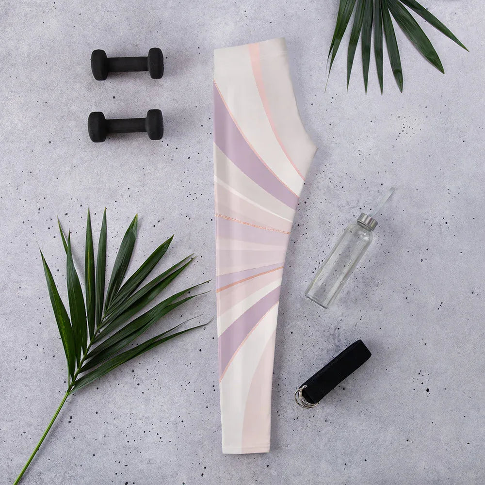 Leggings XL Leggings AwRans Clothing all-over-print-leggings-white-flat-lifestyle-687e232435314