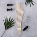 Leggings XL Leggings AwRans Clothing all-over-print-leggings-white-flat-lifestyle-687e235f1fea0