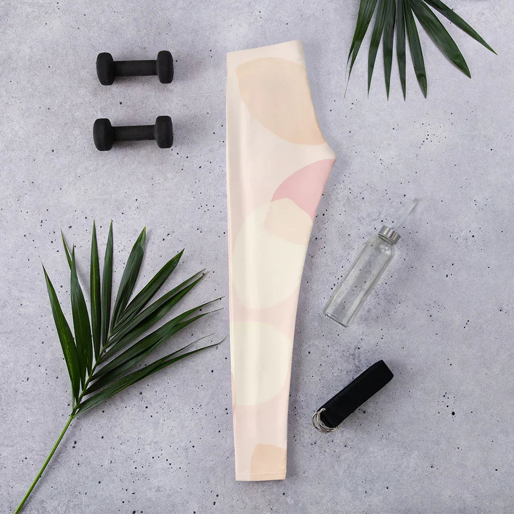 Leggings XL Leggings AwRans Clothing all-over-print-leggings-white-flat-lifestyle-687e240aac187